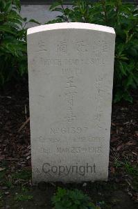 Dozinghem Military Cemetery - Wang Pao Hsi, 